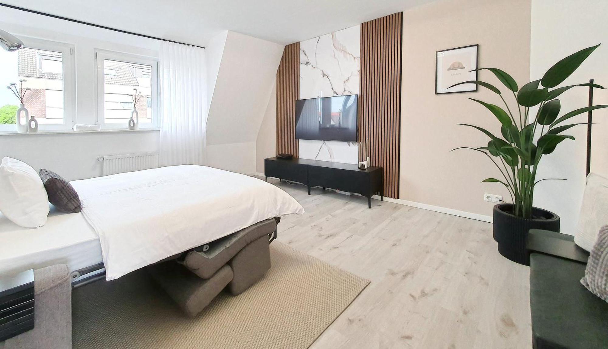 Livation - Apartments Hamm-Mitte - 2 Zi - Nespresso - Smarttv - Freewifi - Ausgestattete Kueche - 24H Check-In - Bis 4 Pers Pro Apartment Hamm  Exteriér fotografie